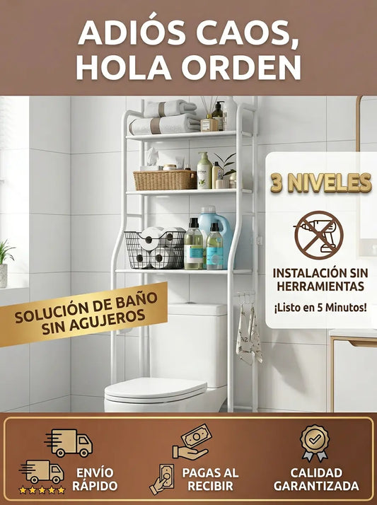 Estante Organizador Para Inodoro
