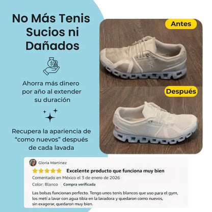 Naviro® Bolsa de Lavado para Zapatillas