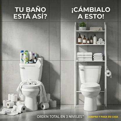 Estante Organizador Para Inodoro