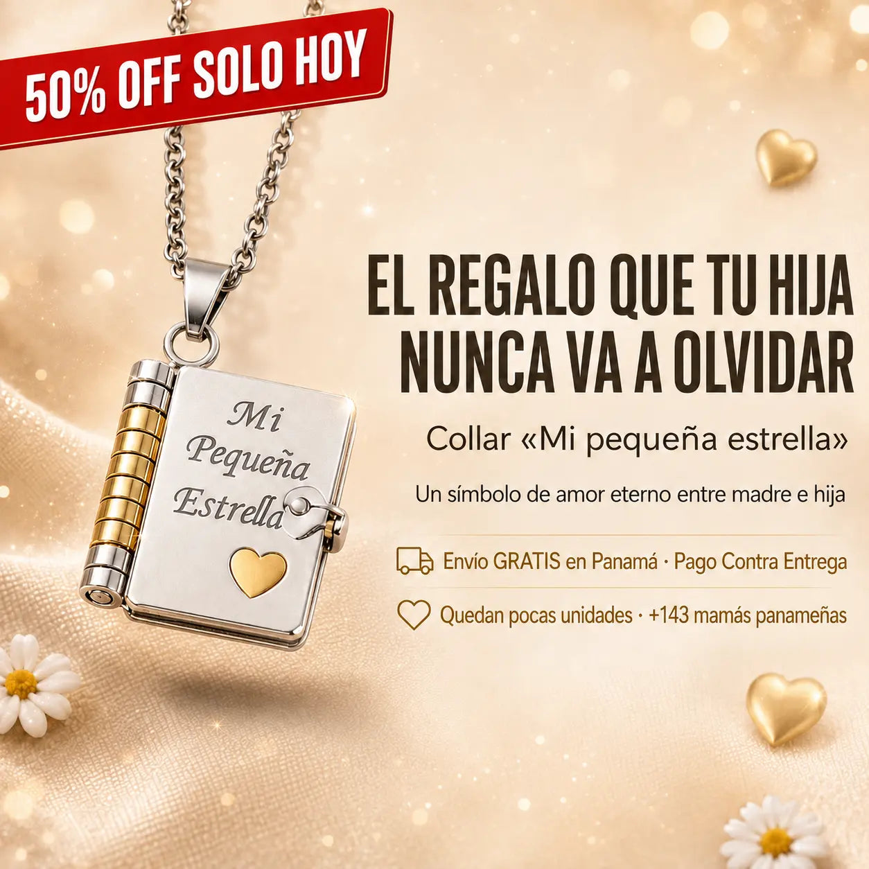 Collar «Mi pequeña estrella» para mi hija